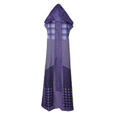 TV The Acolyte (2024) Mae Purple Hood Cloak Coat Cosplay Costume Outfits Halloween Carnival Suit